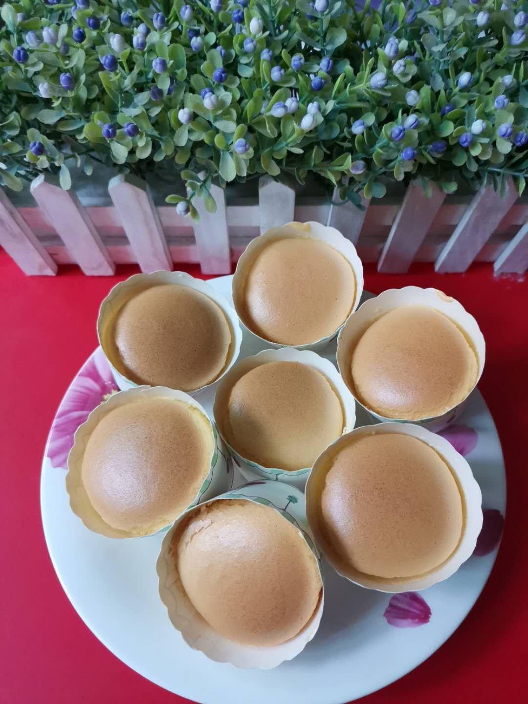 网红奶油纸杯蛋糕（八寸戚风蛋糕版）