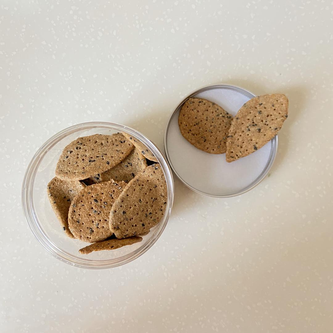 快手低热量全麦小饼干的做法