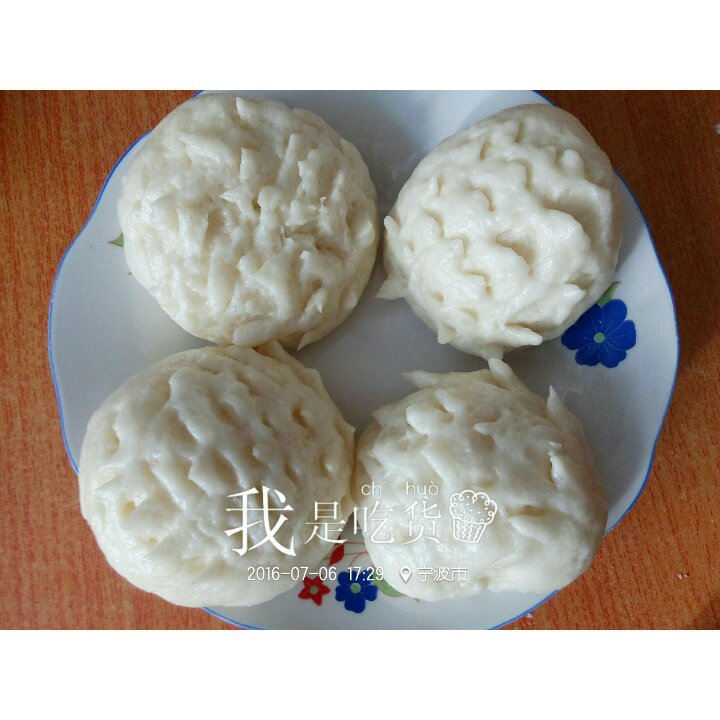 自制无油奶黄包