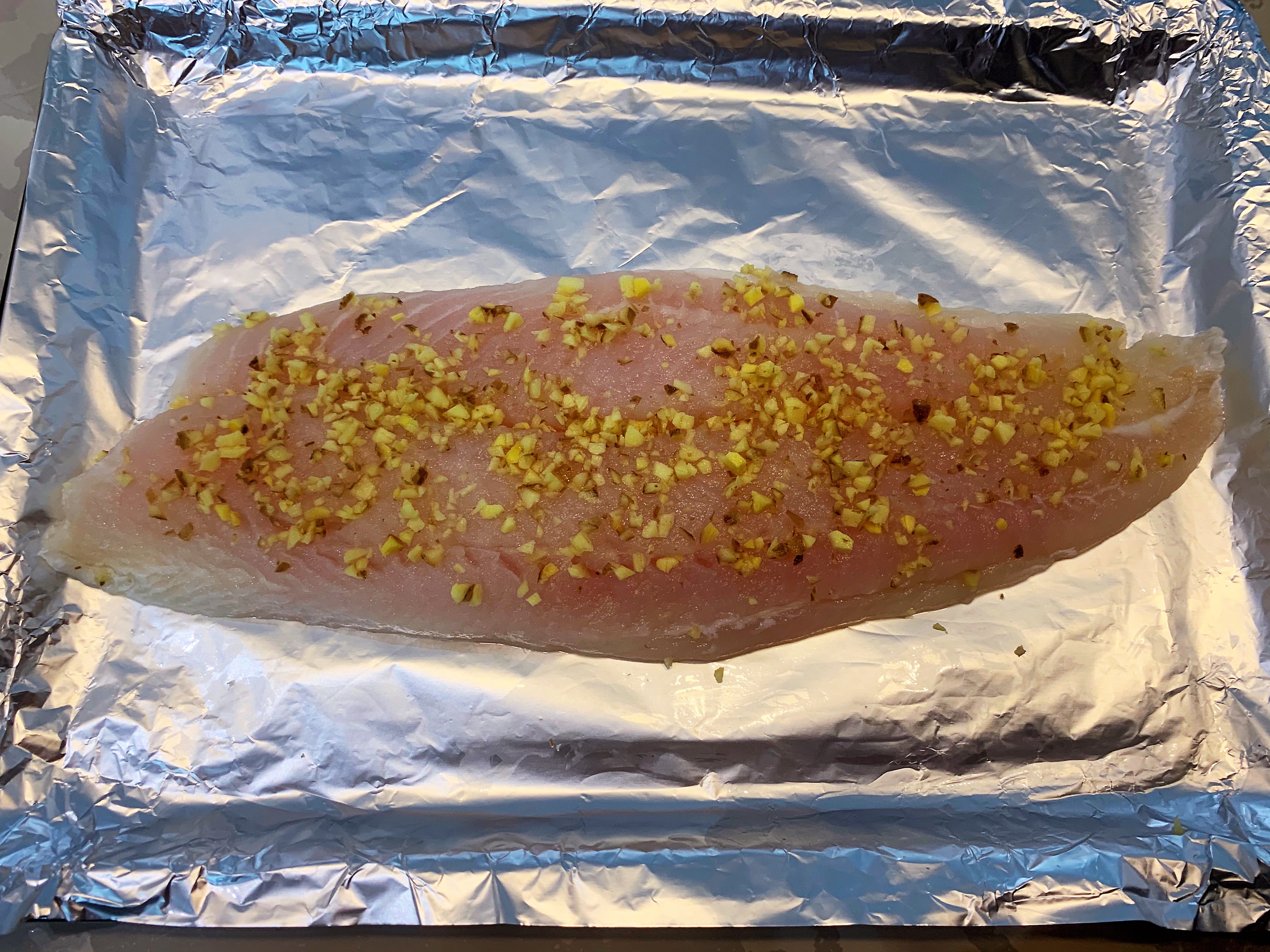 低卡路里的🍋烤巴沙鱼的做法 步骤2