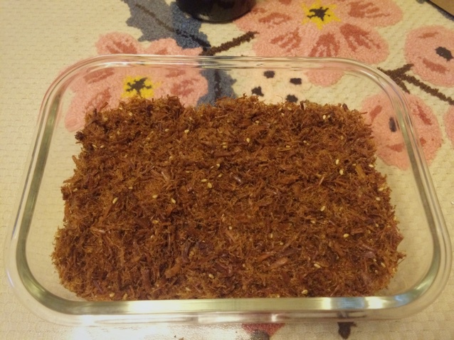 面包机自制肉松