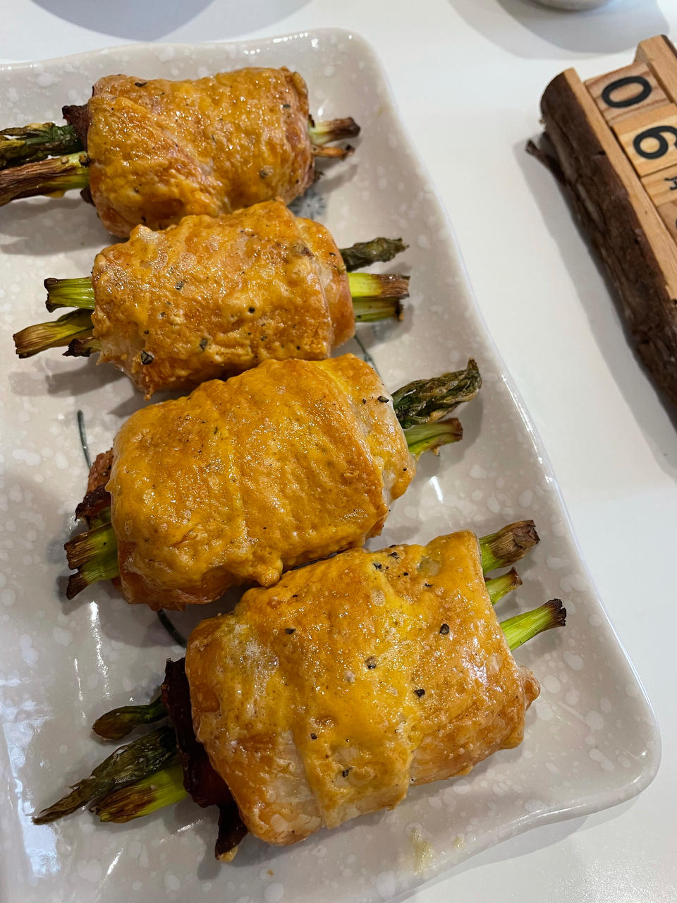 好吃到停不下来的芦笋培根卷