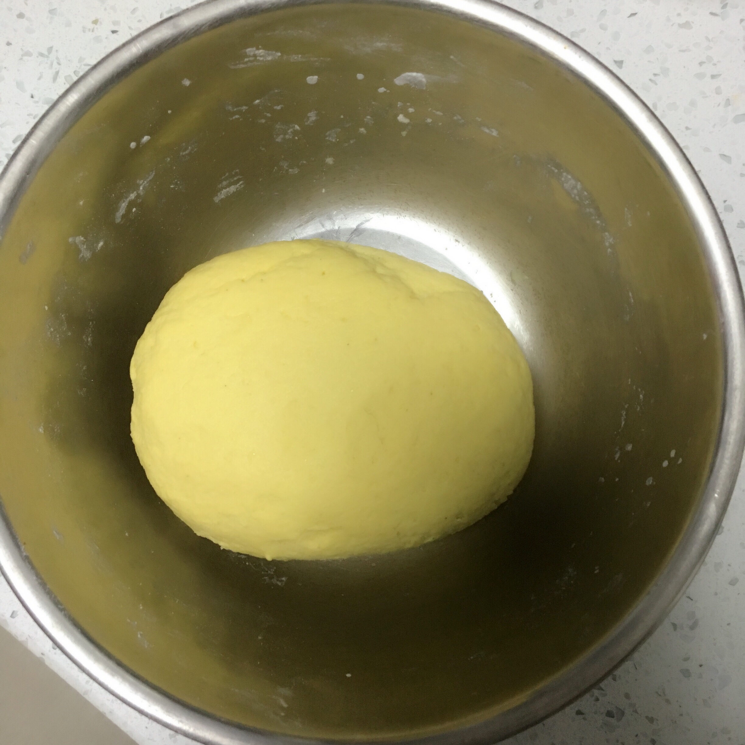 奶香玉米发面饼的做法 步骤1