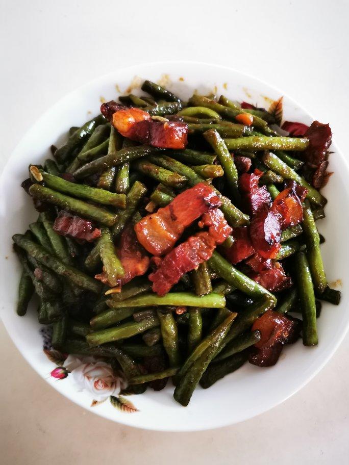 豆角炒肉
