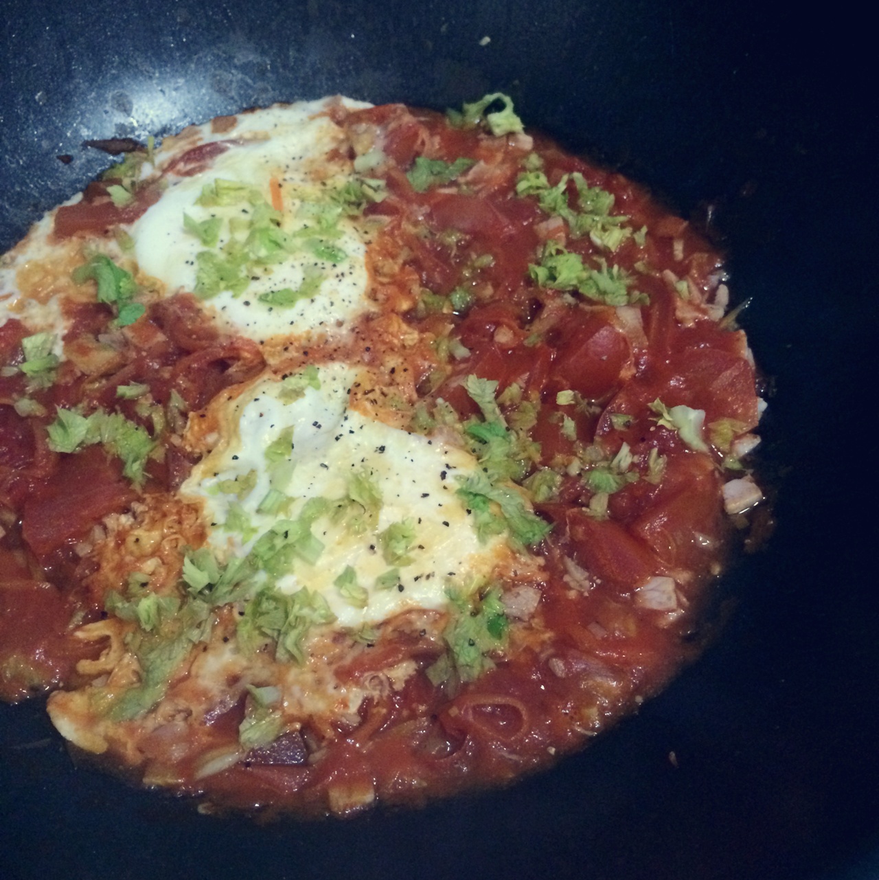 意式炼狱鸡蛋Egg in Purgatory