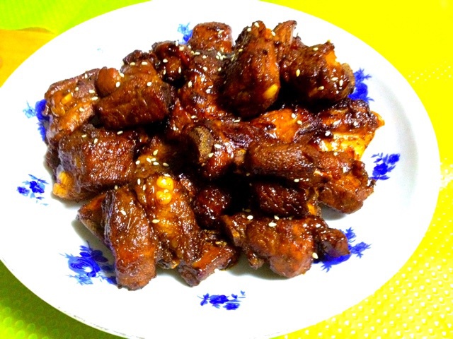 懒人版糖醋排骨
