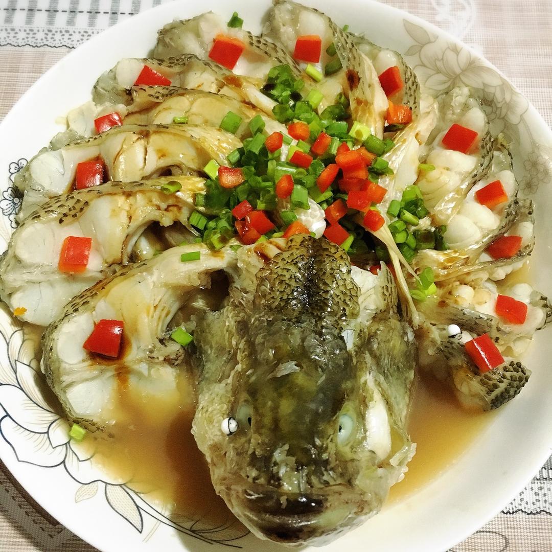孔雀开屏清蒸鱼