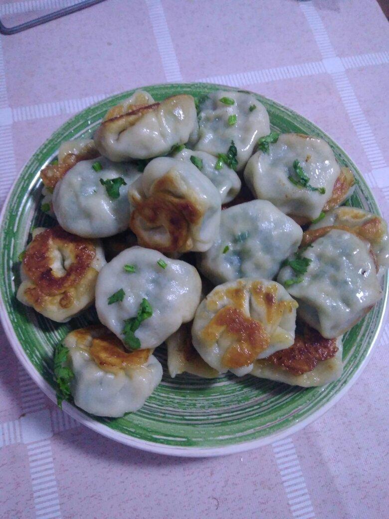 快速简单的饺子皮生煎包