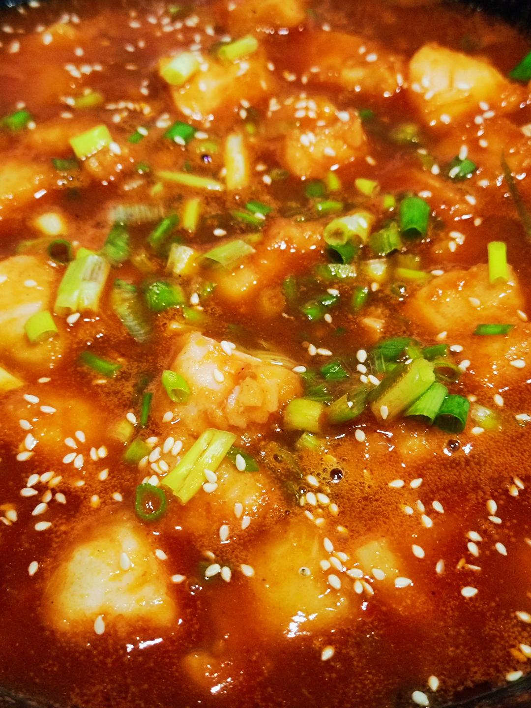 番茄鱼巴沙鱼（也可以用番茄龙利鱼），番茄酱汁超浓郁，营养又下饭！