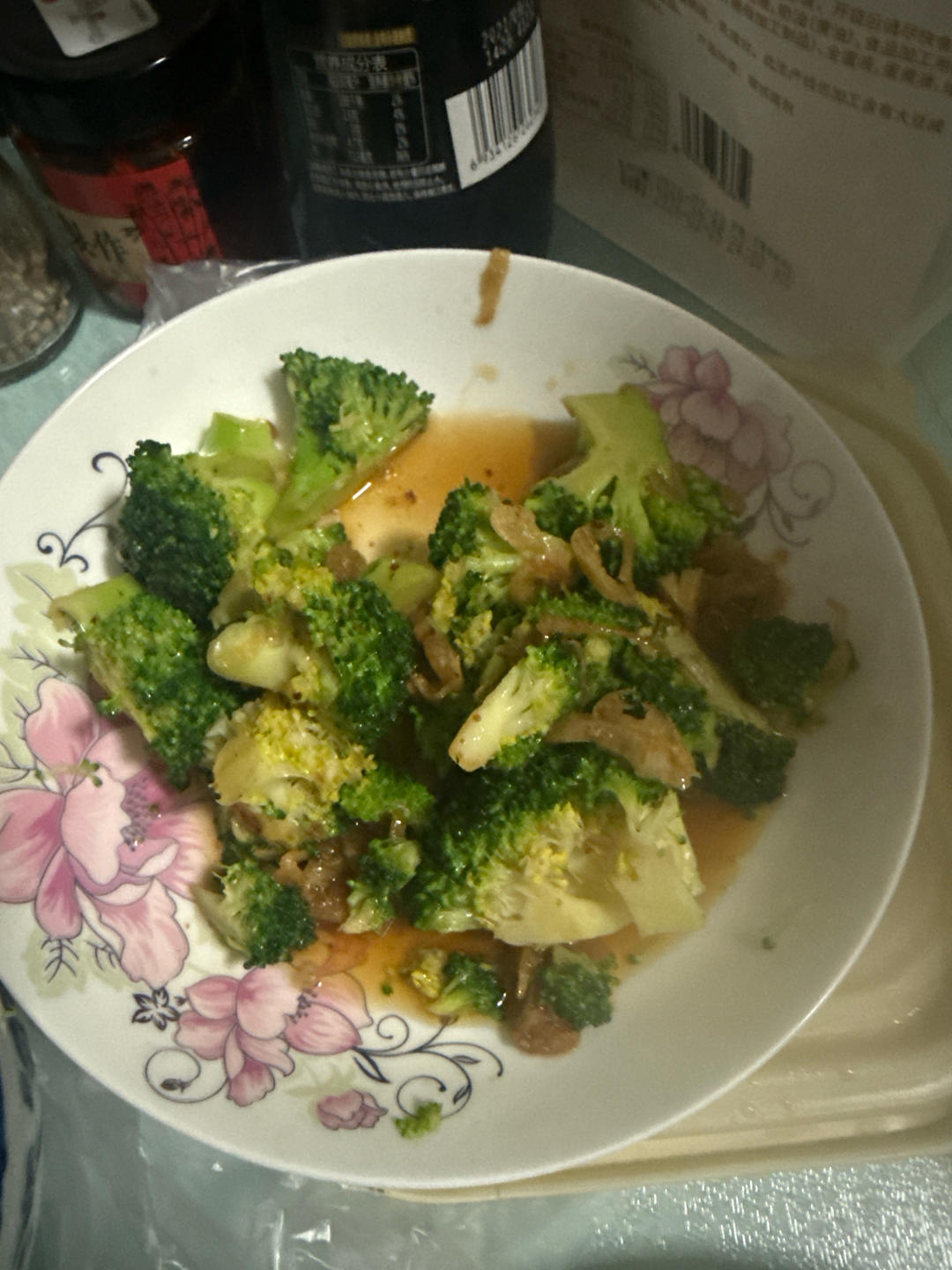 凉拌西兰花-辣的