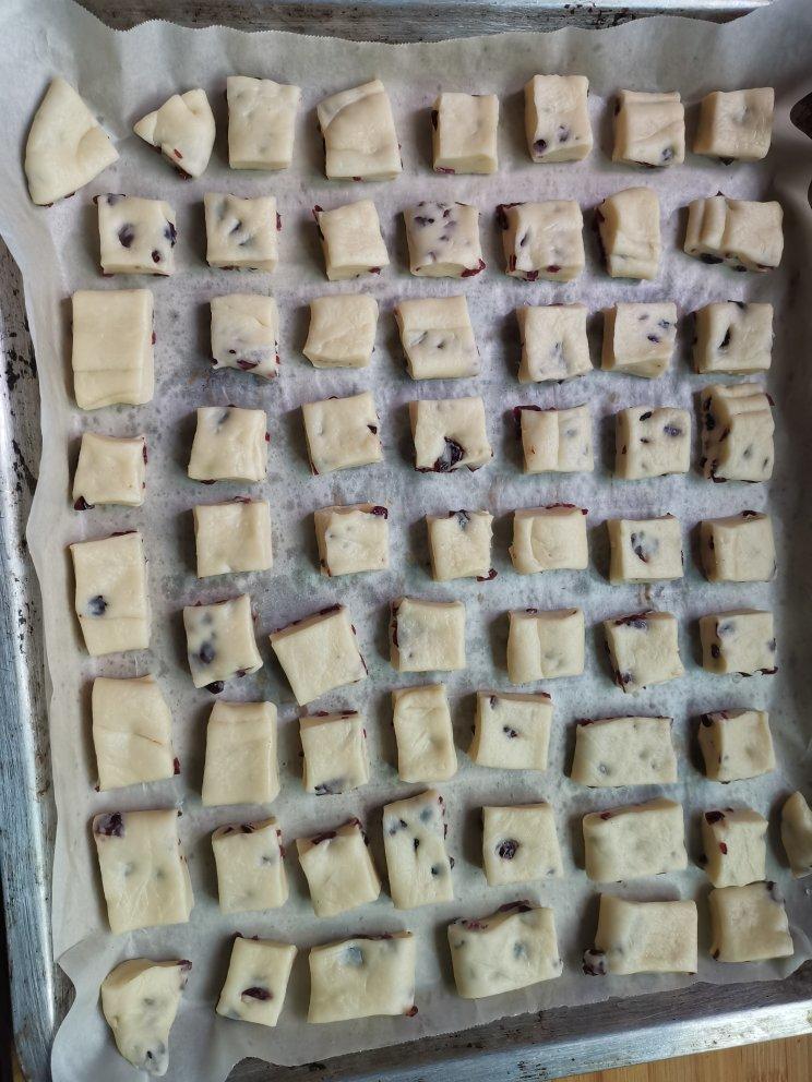 蔓越莓优格小面包块