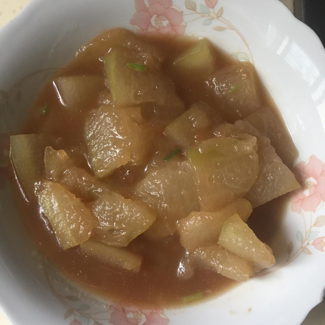 蚝油焖冬瓜