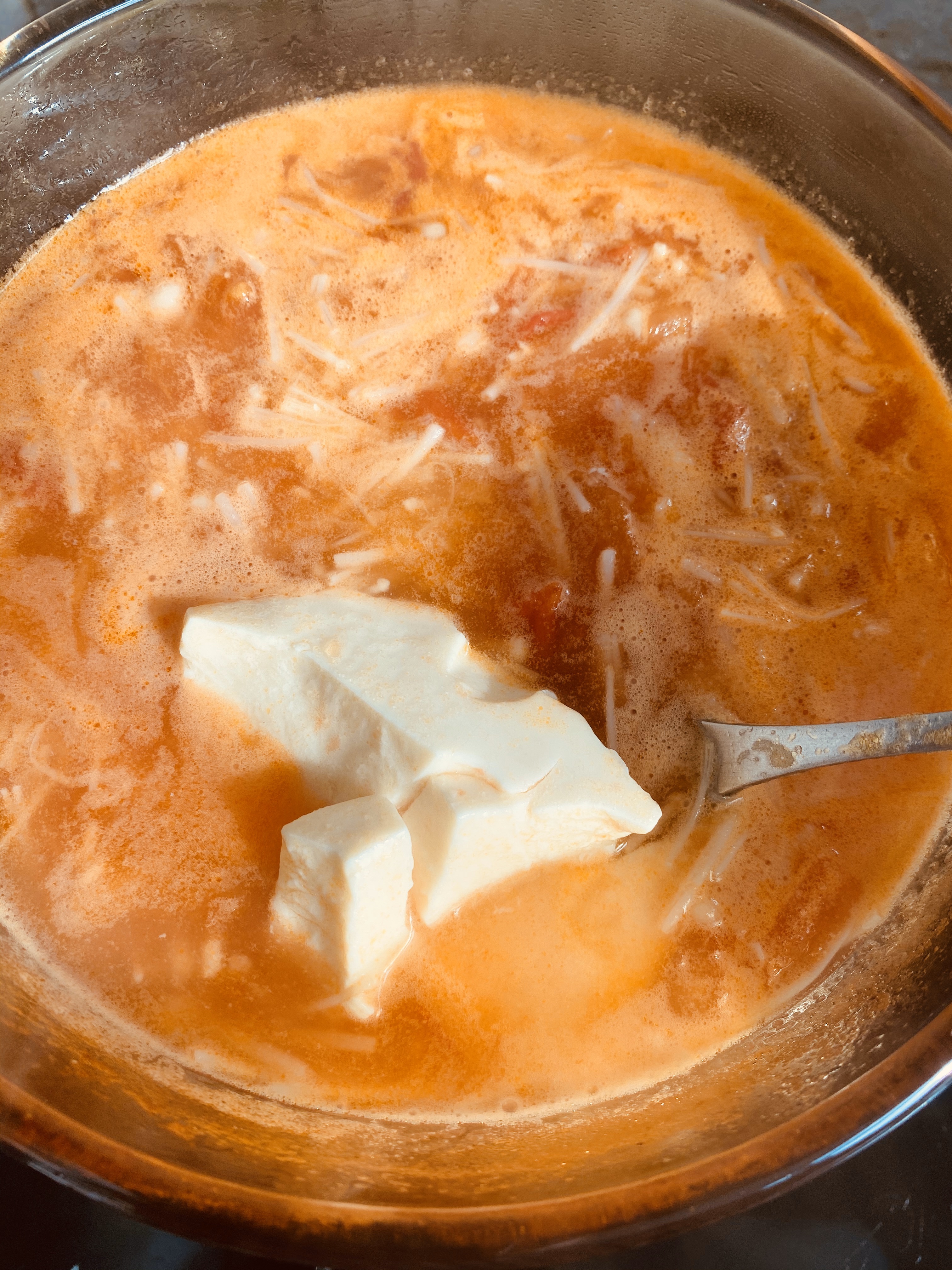 超级懒人食谱——西红柿 金针菇 豆腐的做法 步骤9