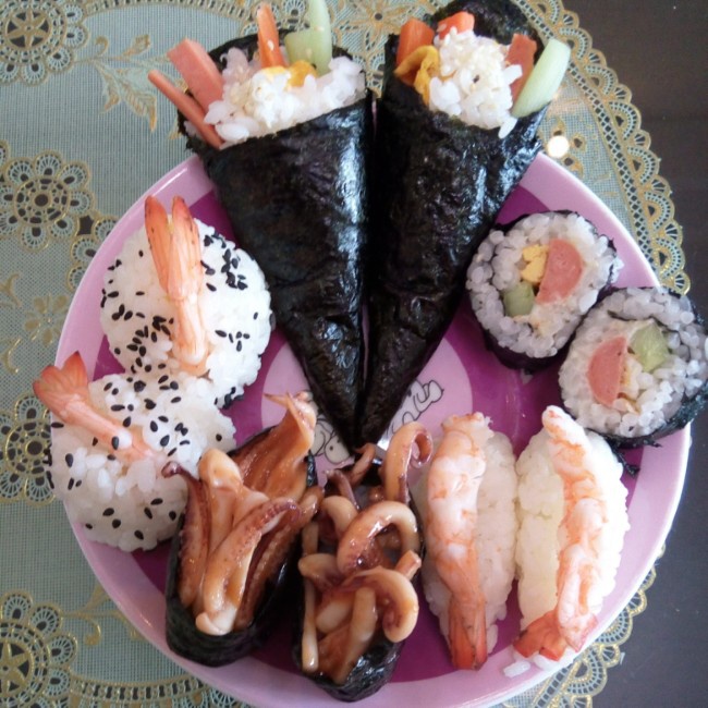 紫菜卷寿司