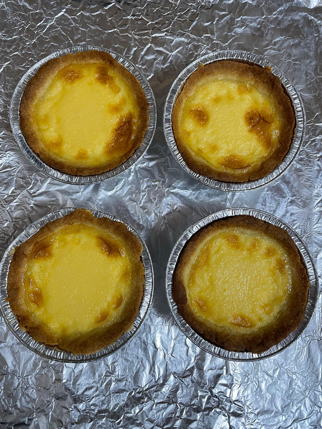 【视频食谱】不用开酥的曲奇蛋挞