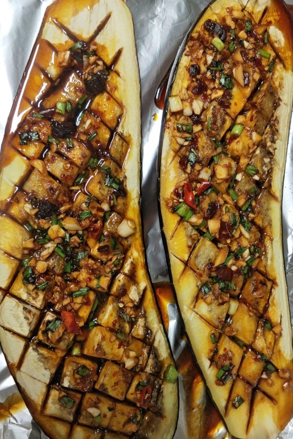 烤茄子（烤箱版）