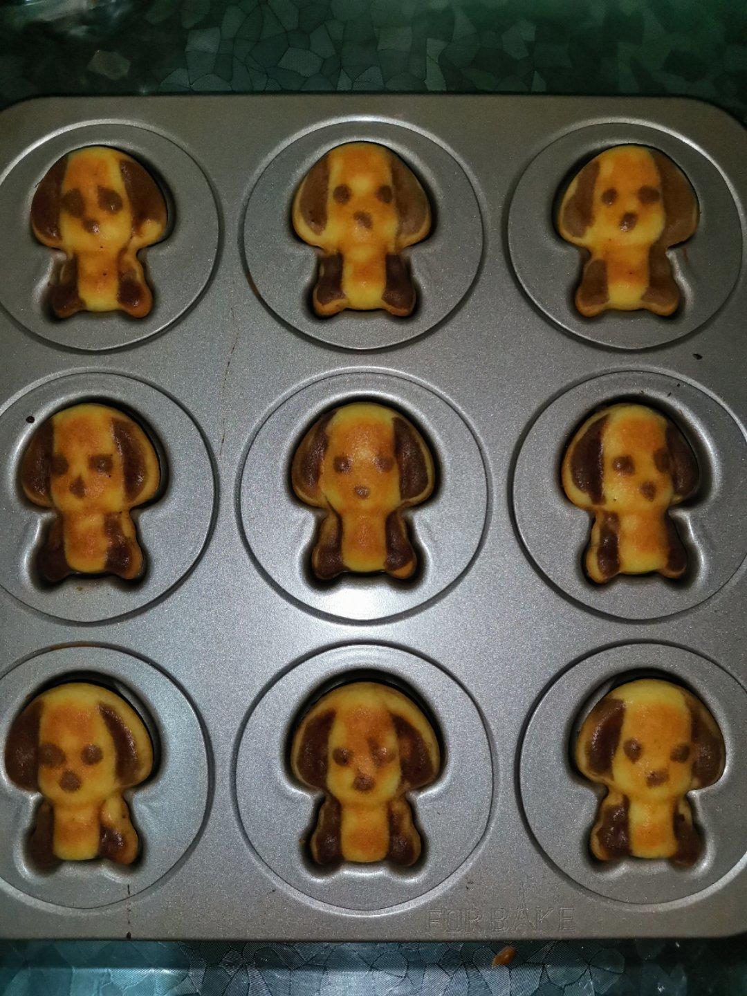 迷你小狗蛋糕