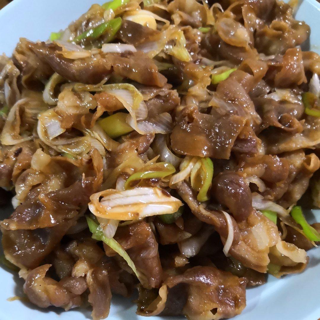 葱爆孜然羊肉