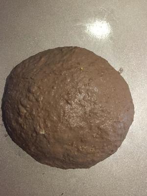 天然酵种麻薯夹心全麦胚芽巧克力软欧的做法 步骤1