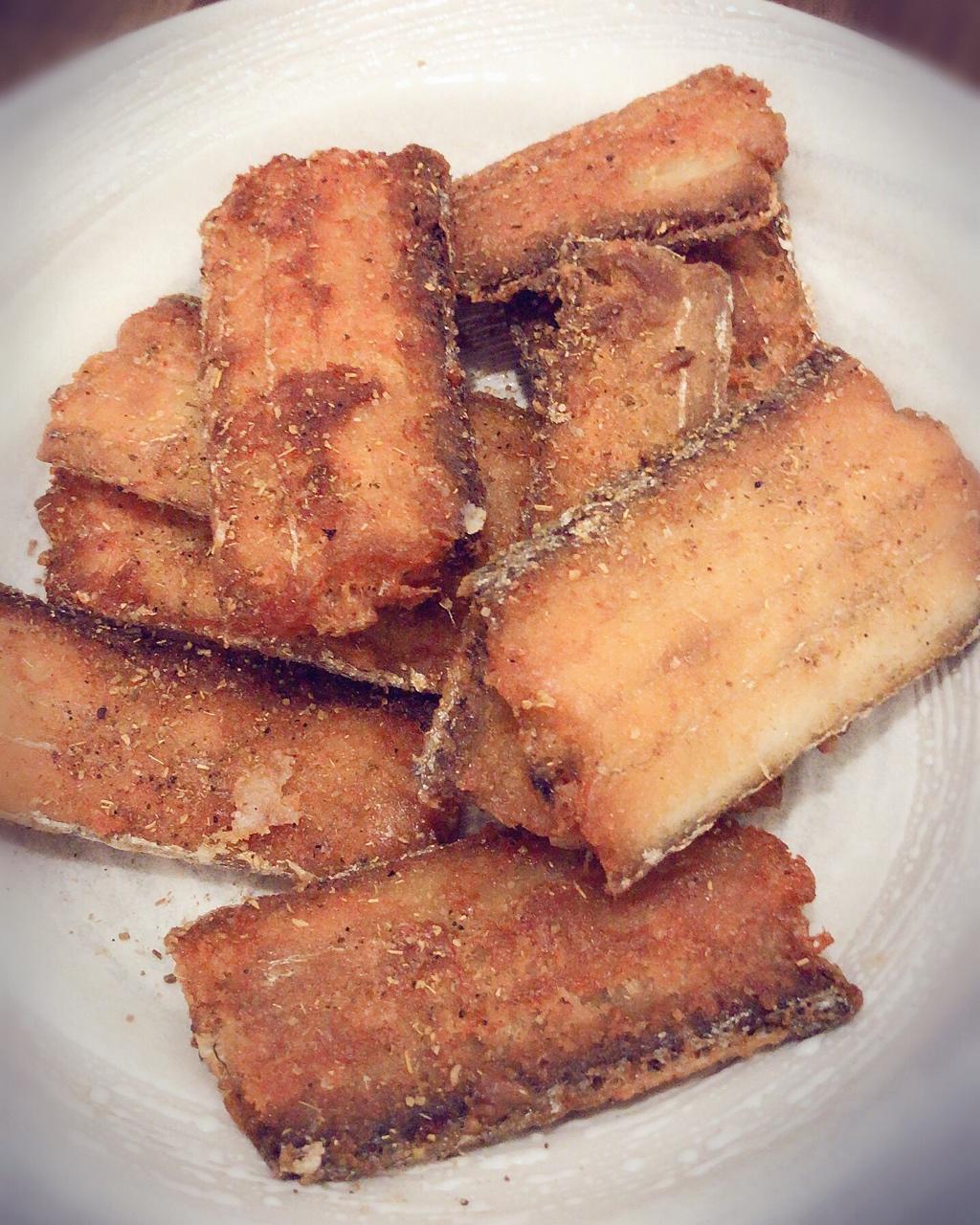 椒盐带鱼