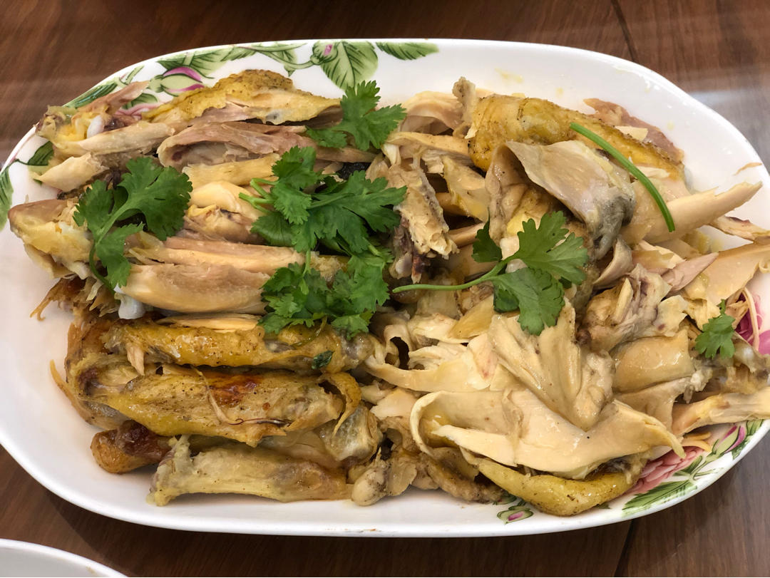 电饭煲版盐焗鸡