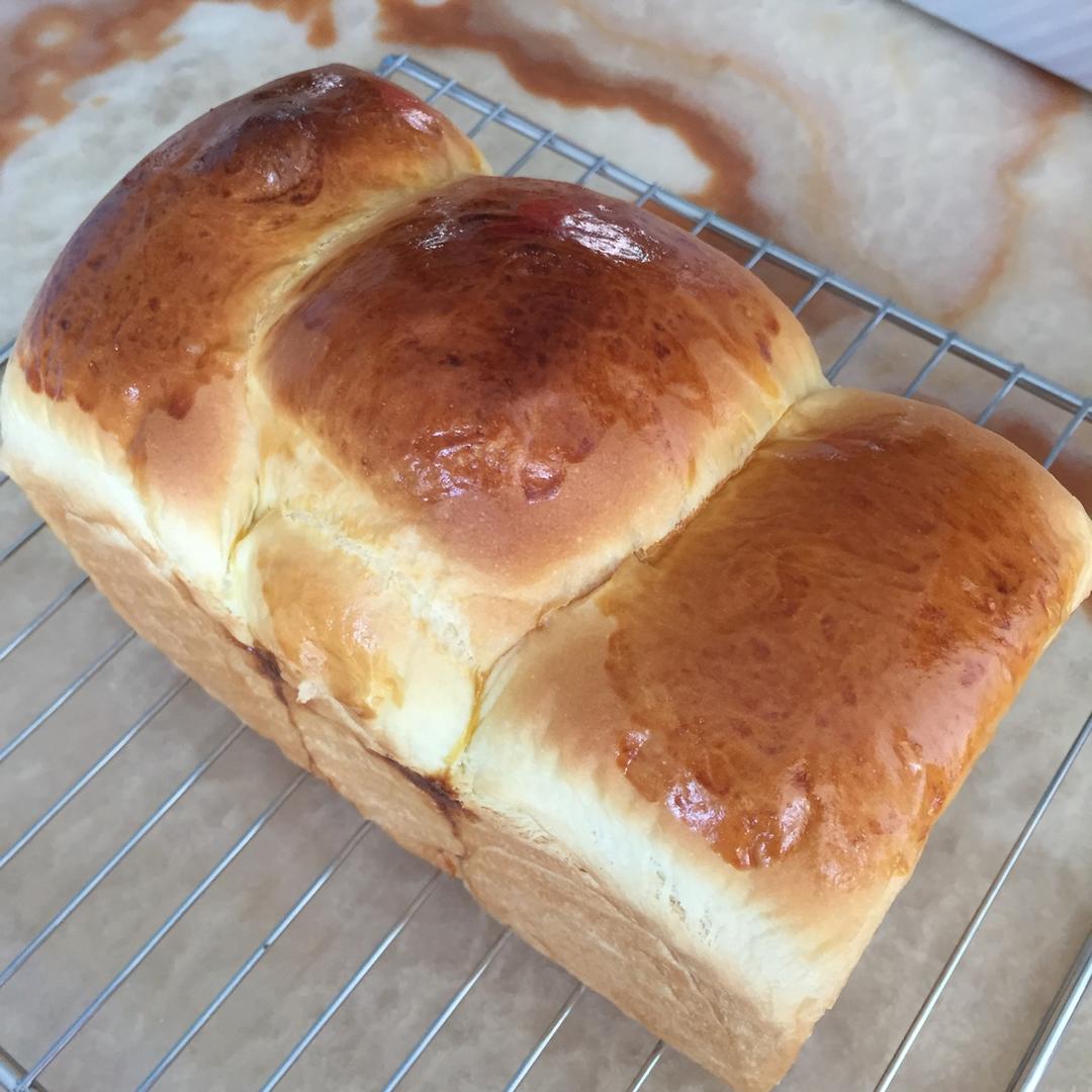 奶香甜吐司----记录一个涨疯了的大甜包