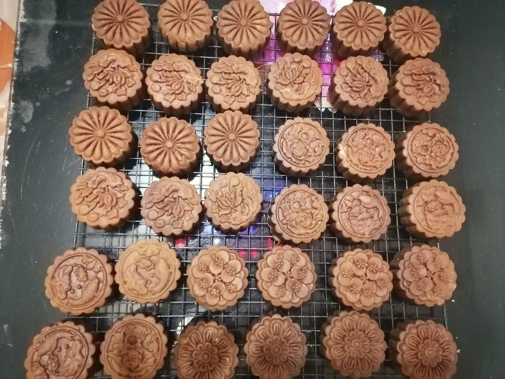 黑糖月饼（内附豪华五仁月饼的详细做法）