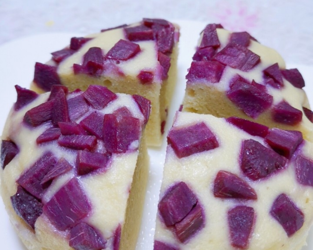 宝宝辅食:紫薯山药糕的做法