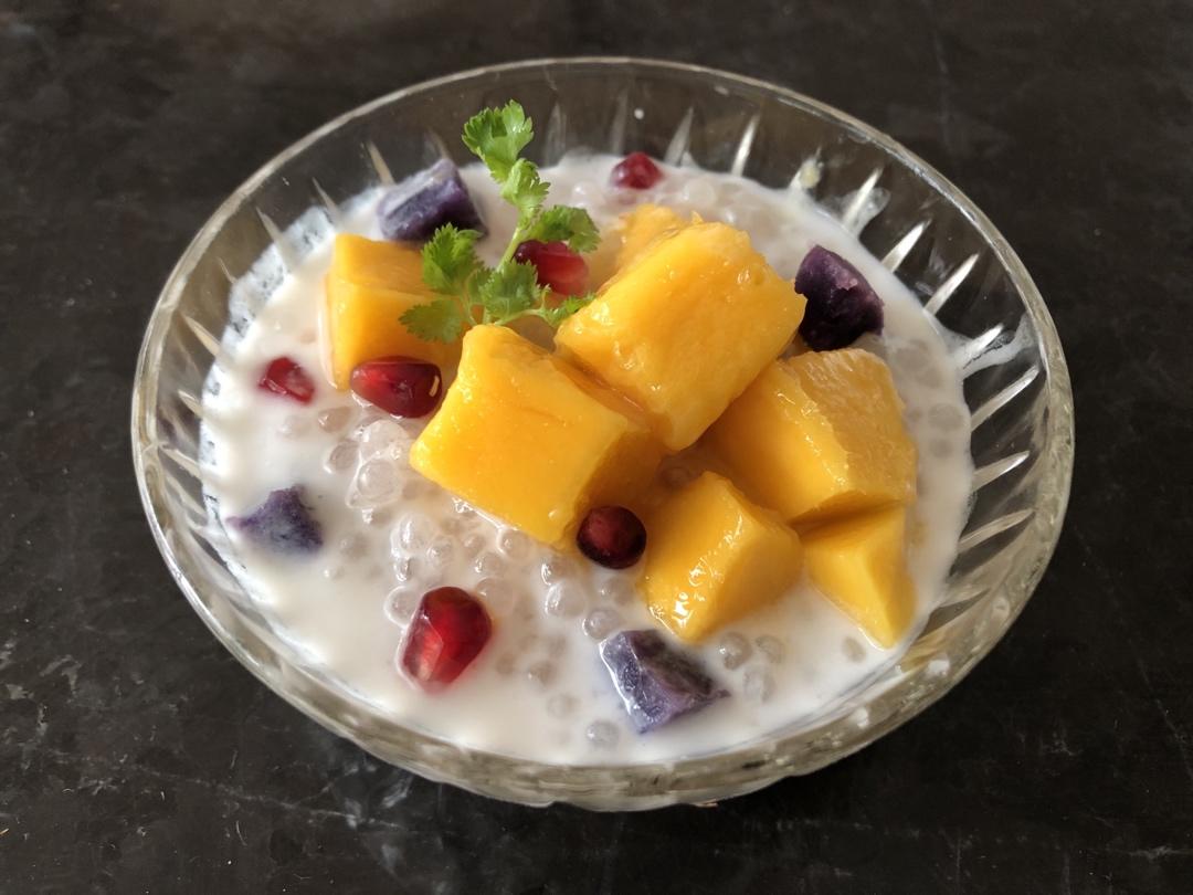 芒果椰浆西米露