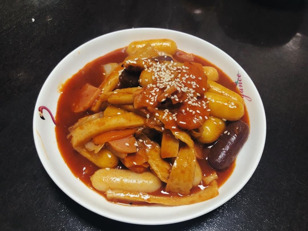 韩式辣炒年糕（or网红芝士套路之芝心年糕）