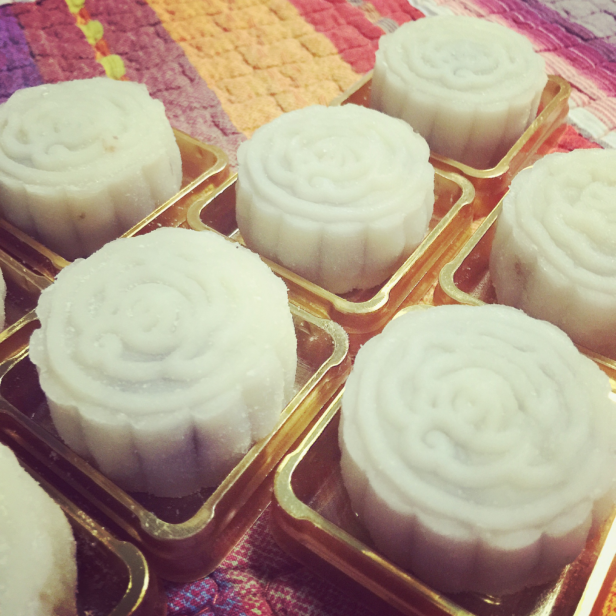 冰皮豆沙月饼