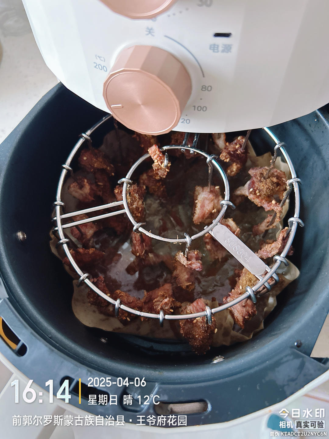牛肉烧烤空气炸锅