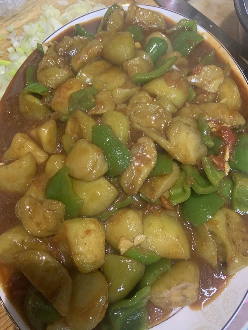 〈烧茄子〉，西红柿版。欣小厨 😉