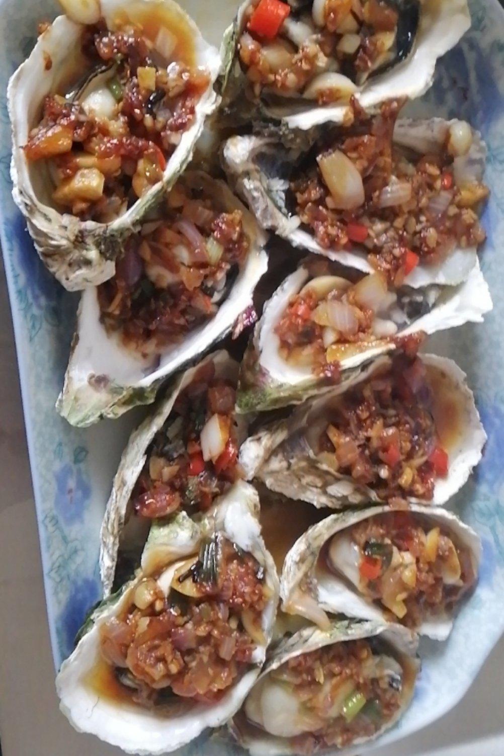 超简单～蒸蒜蓉生蚝