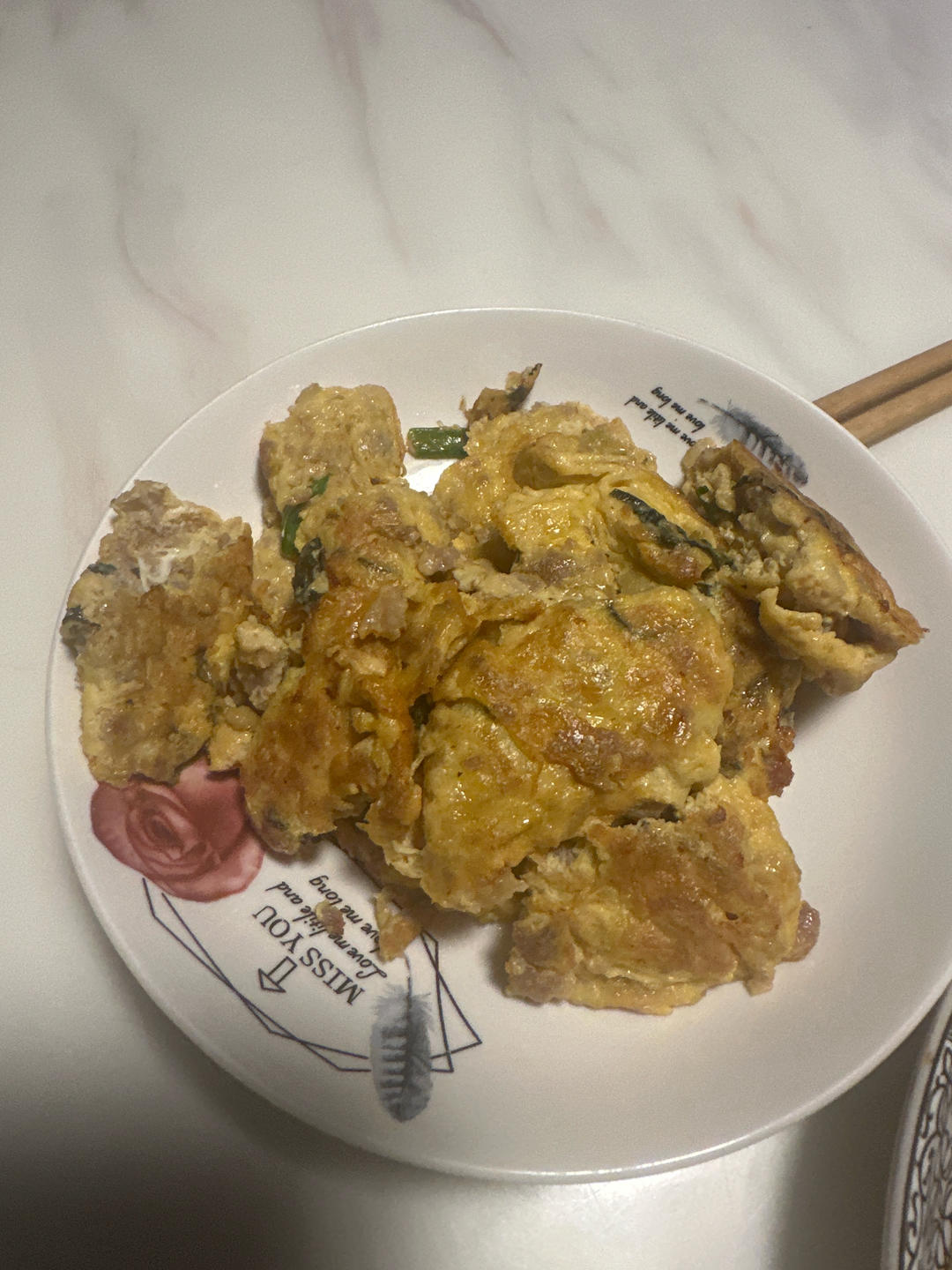 肉末煎蛋
