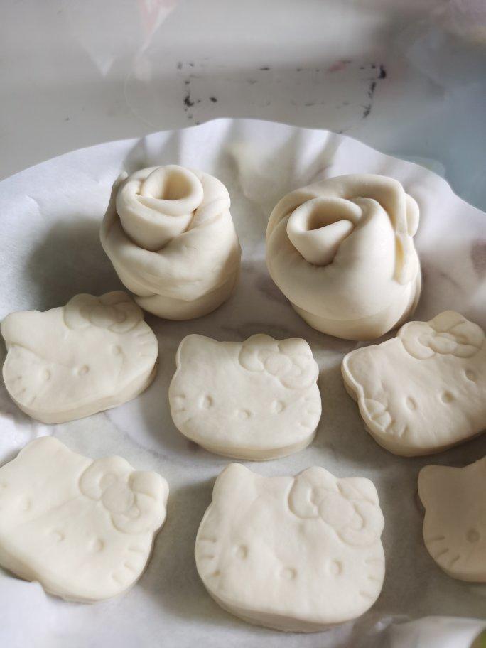 花朵馒头 一次醒发 快手面食 附细节视频详解
