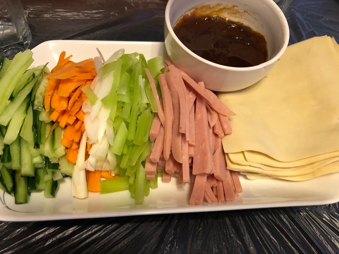 凉菜 豆皮蘸酱彩蔬卷【葱伴侣only酱版】 手机用户9979_nlce做的豆皮