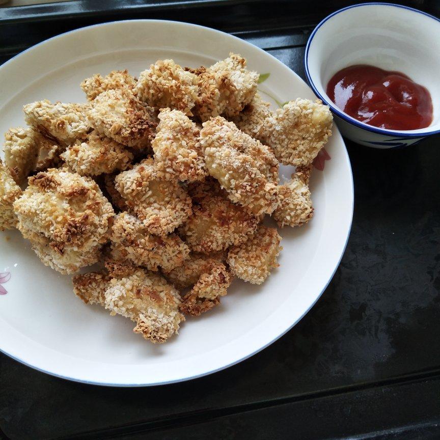 低卡低脂烤箱版鸡米花