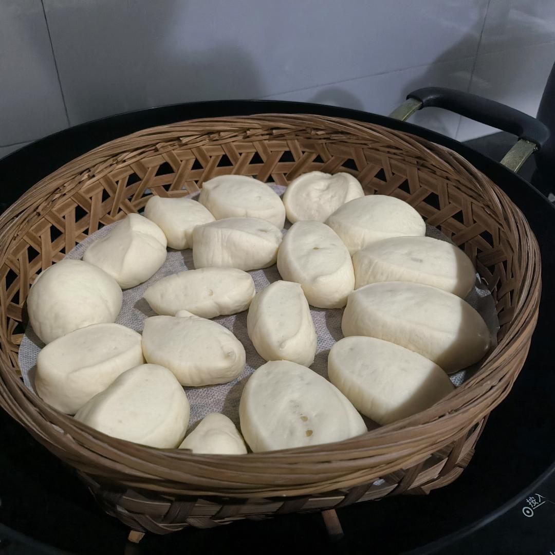 一发奶香小馒头，口感特别好！