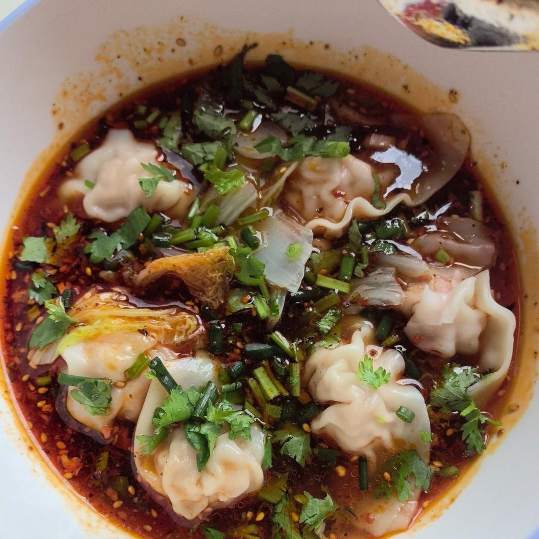 🔥超好吃的麻辣红油抄手