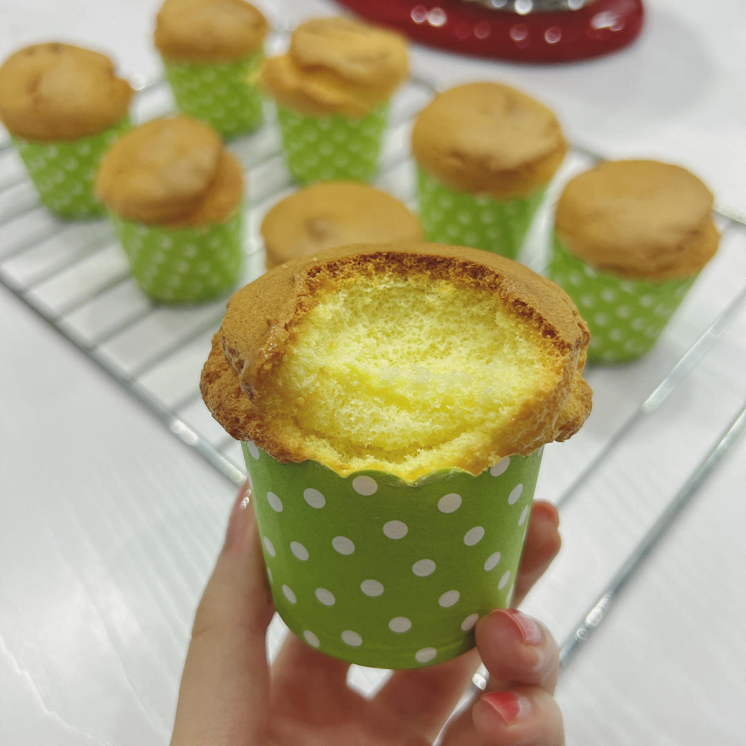 戚风蛋糕（高筋粉版）