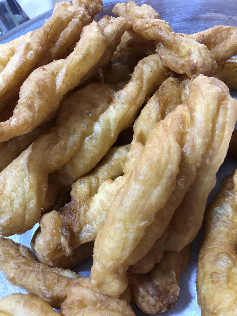 快手早餐～自制油条（酵母版，不含泡打粉、膨松剂）