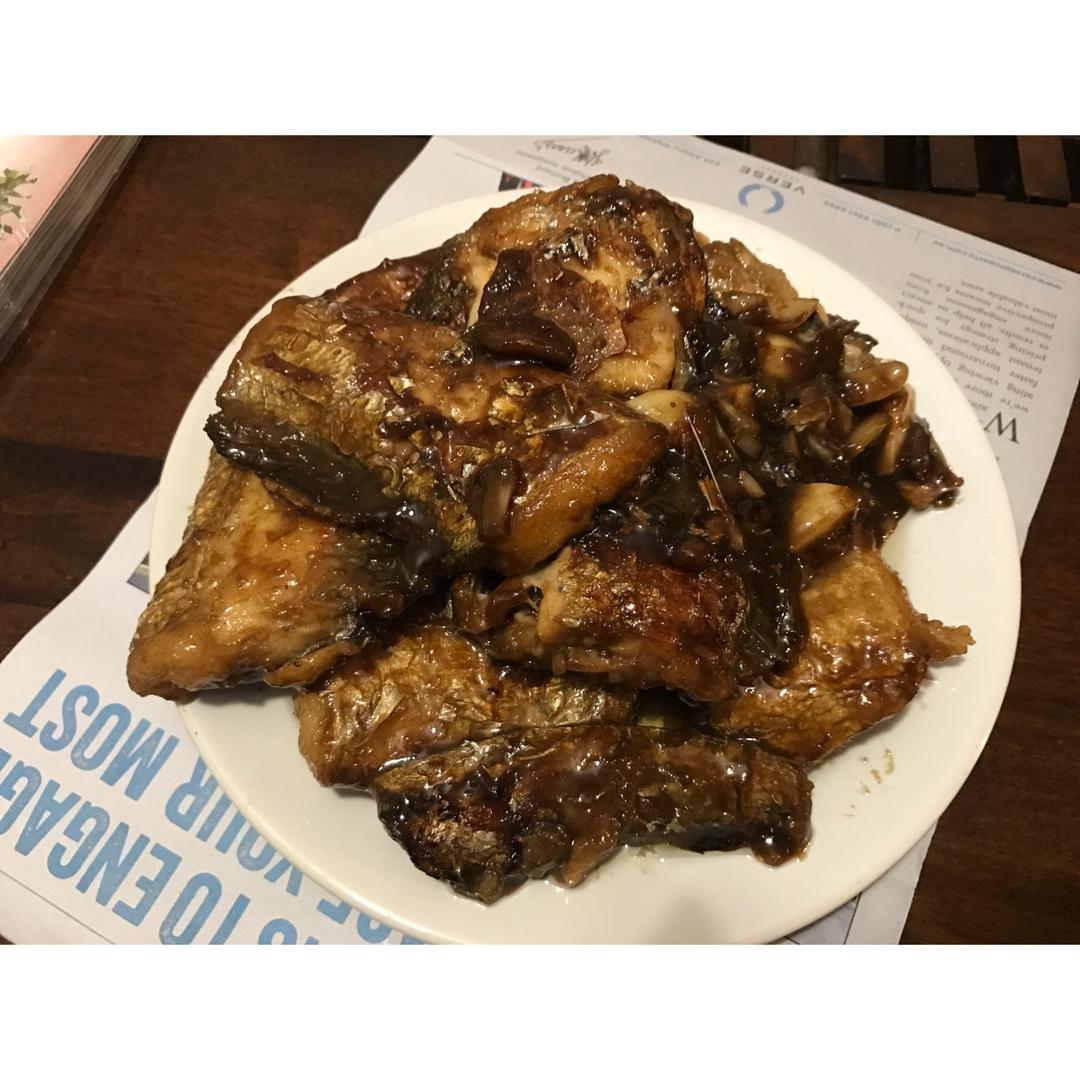 红烧带鱼