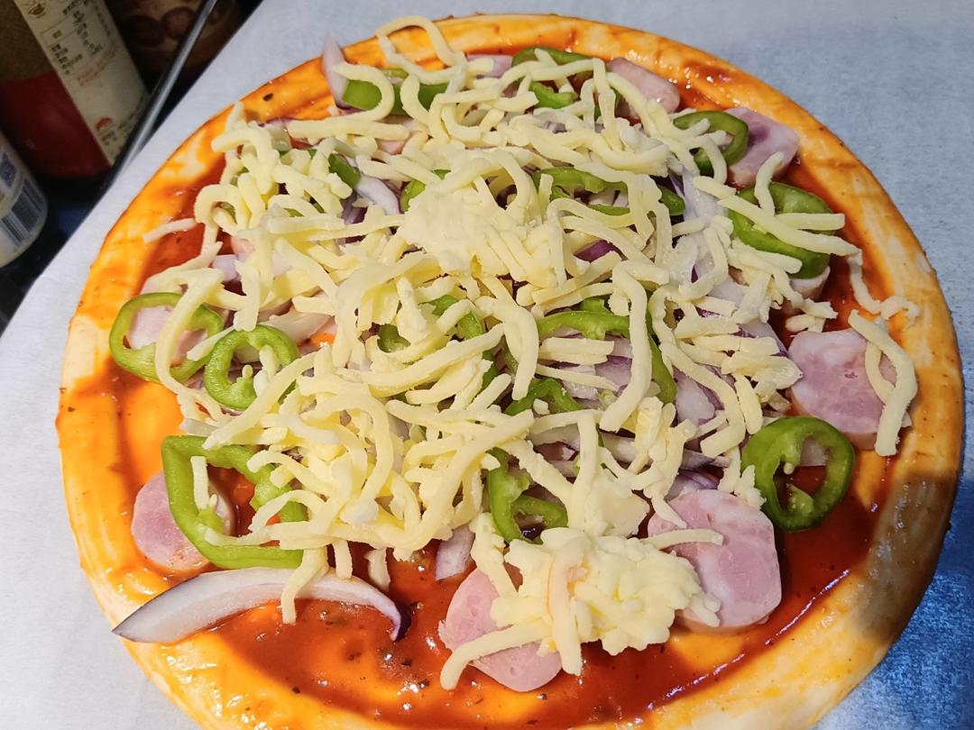 8寸纯手工什锦披萨