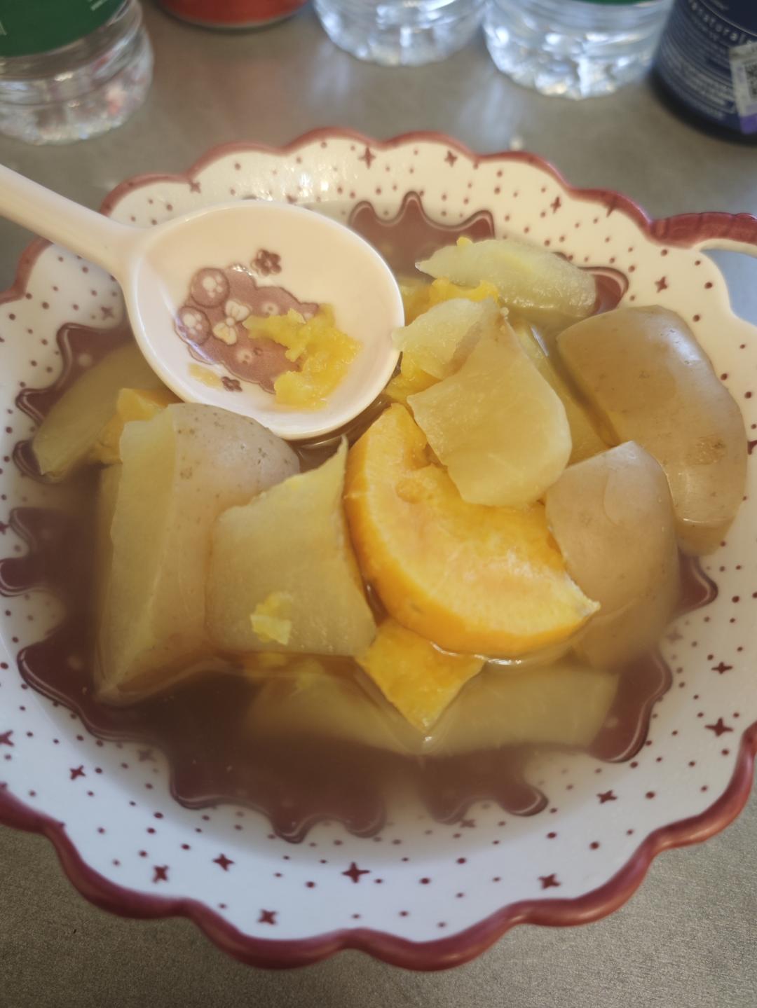 2024暖冬甜汤——红薯苹果汤