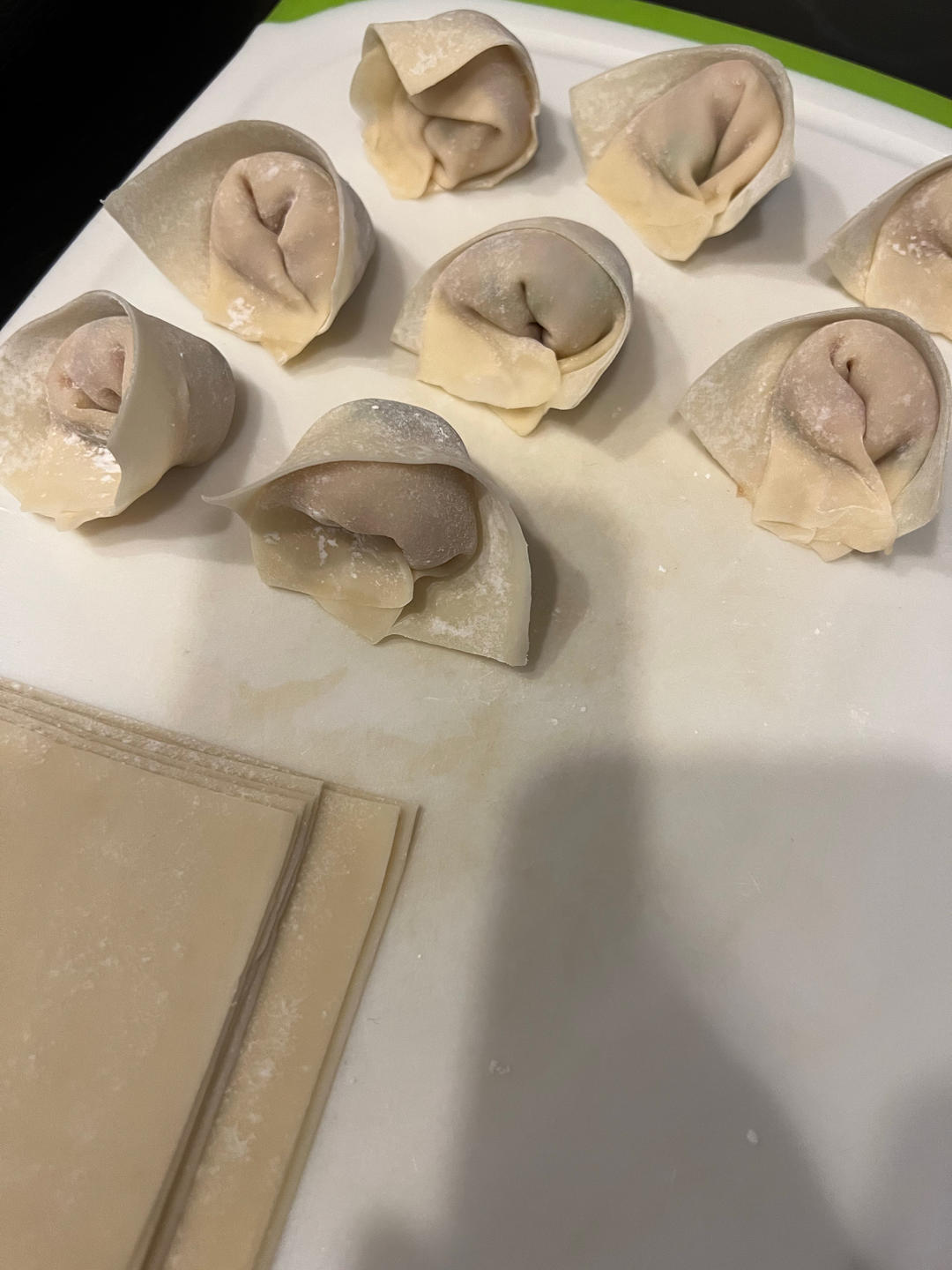 肉不柴的馄饨馅