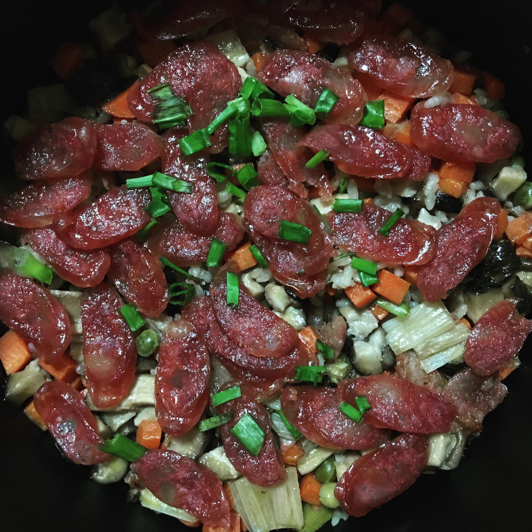 腊肠焖饭