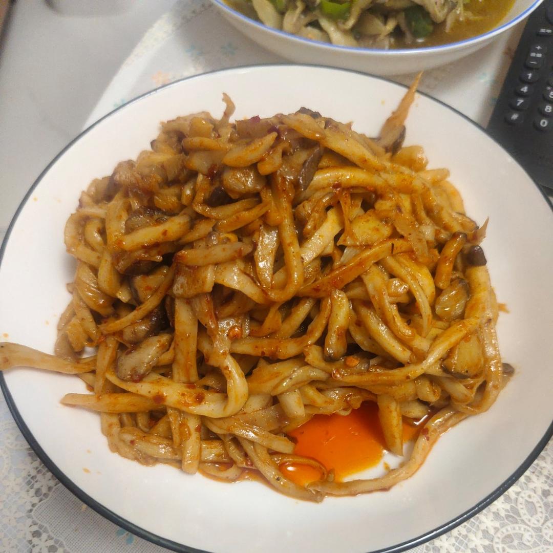 会上瘾的手撕杏鲍菇