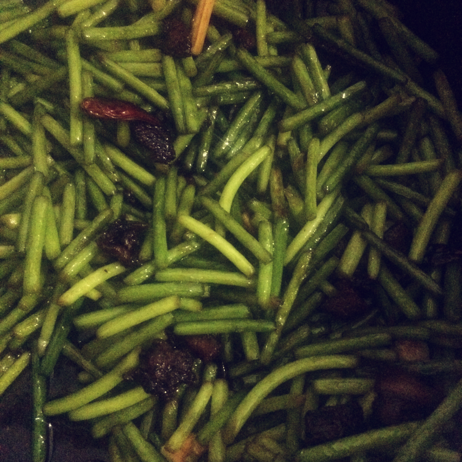蒜苔炒肉