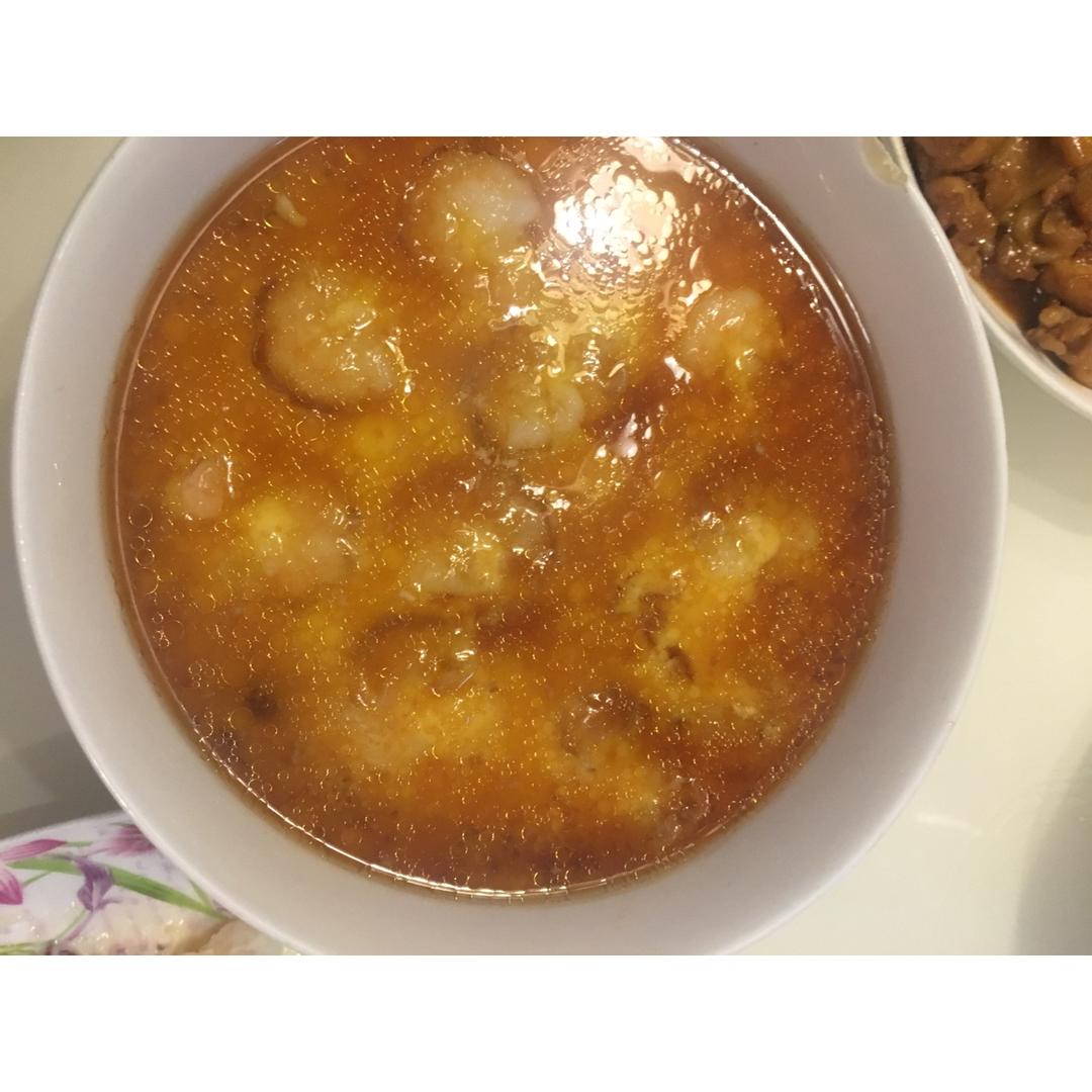 虾仁豆腐蒸水蛋